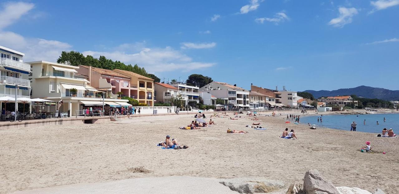 Les Pieds Dans L'O - Appartement 50M2 Front De Mer Saint-Cyr-sur-Mer Exteriör bild