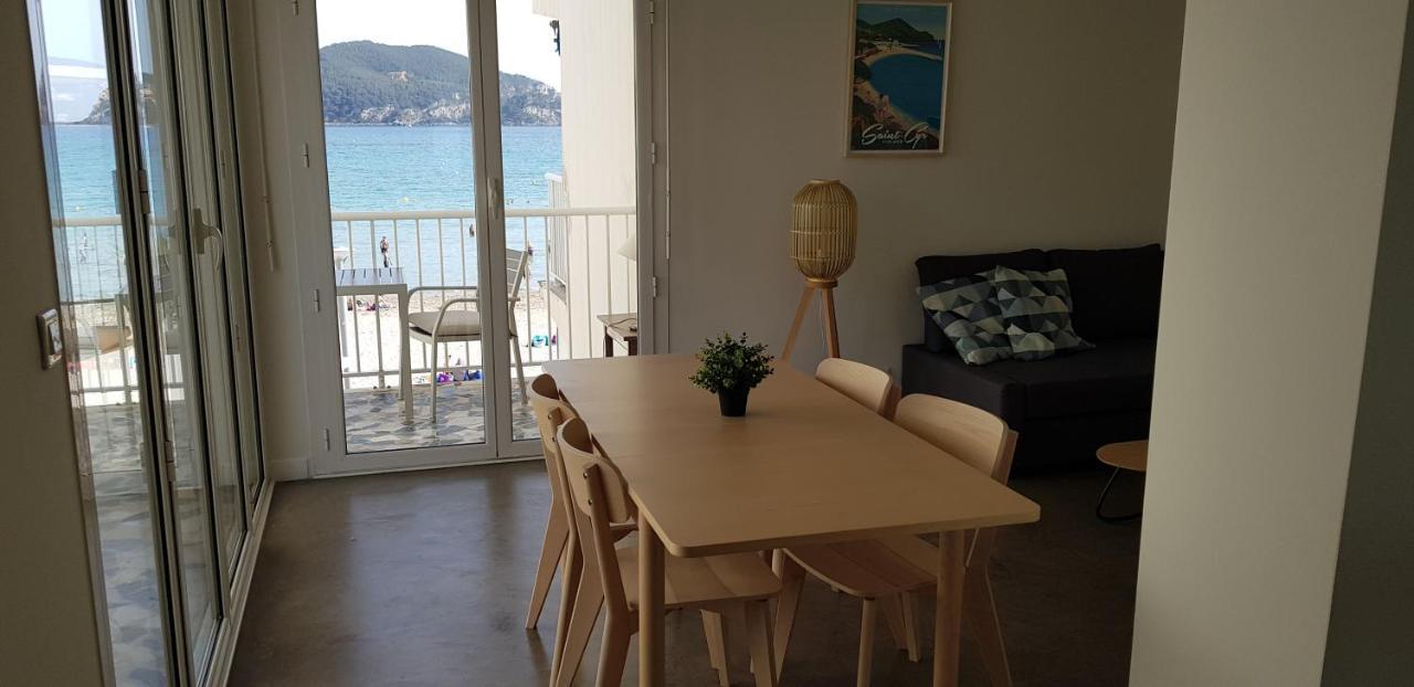 Les Pieds Dans L'O - Appartement 50M2 Front De Mer Saint-Cyr-sur-Mer Exteriör bild